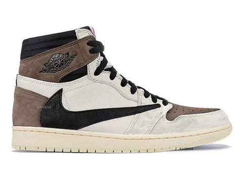 replica travis scott jordan 1|travis scott mocha high insole.